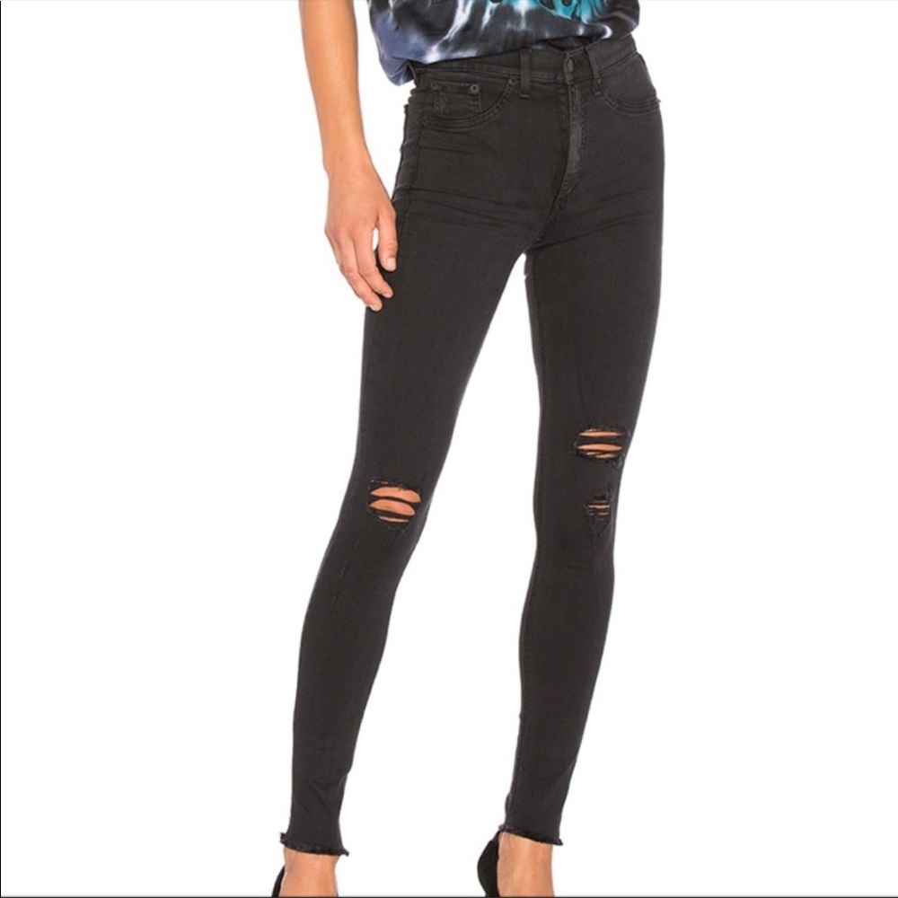 Rag & Bone distressed skinny jeans